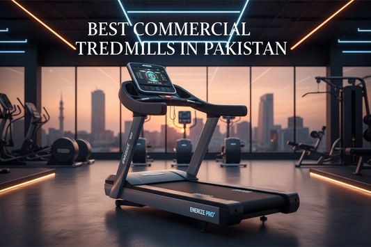 Best commercial treadmills in Pakistan featuring Technogym, Life Fitness, Vision Fitness, Star Trac, Sole Fitness, and Impulse Fitness available at Fitness Needs.