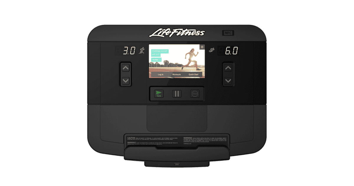 Lifefitness Integrity Series x Console Treadmill