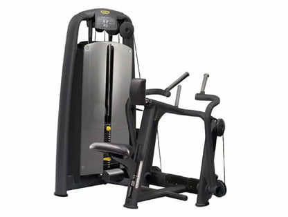 Heavy-duty commercial Technogym Selection Series low row exercise machine for gyms across Pakistan.