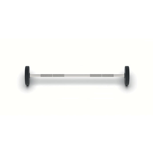 Rubber Straight Fixed Barbell 10 KG