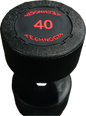 Rubber Dumbbells 40 KG (Pair)