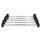 Rubber Straight Fixed Barbell Set 10-30kg