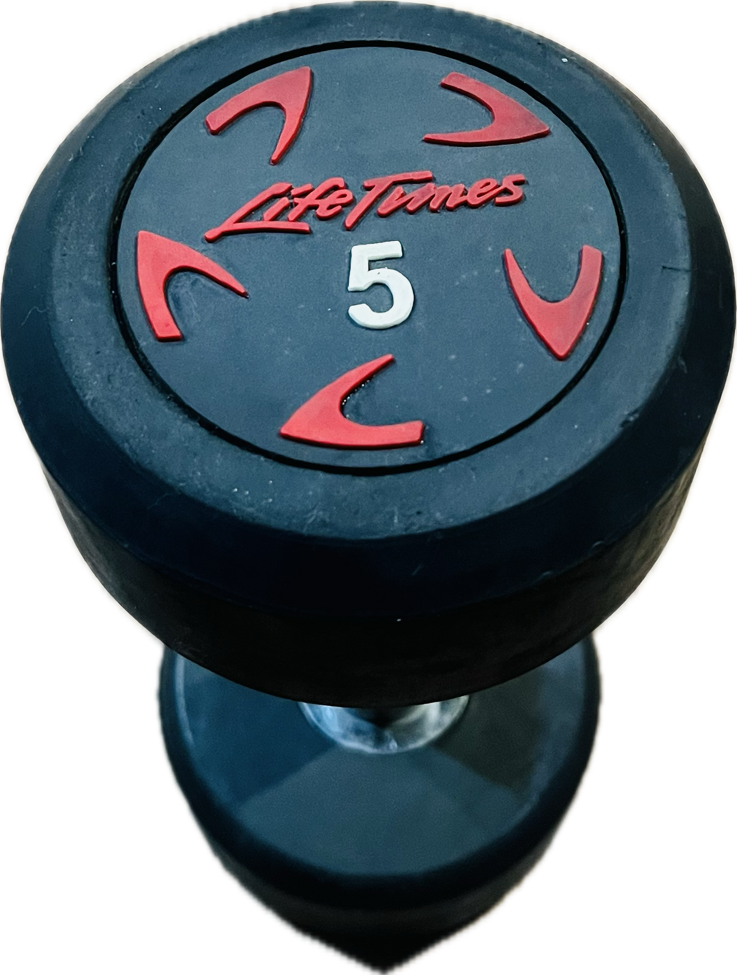 Rubber Dumbbells 5 KG (Pair)