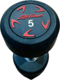 Rubber Dumbbells 5 KG (Pair)