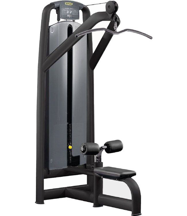 Professional commercial Technogym Selection Series lat pull-down machine for back workouts in Pakistan.