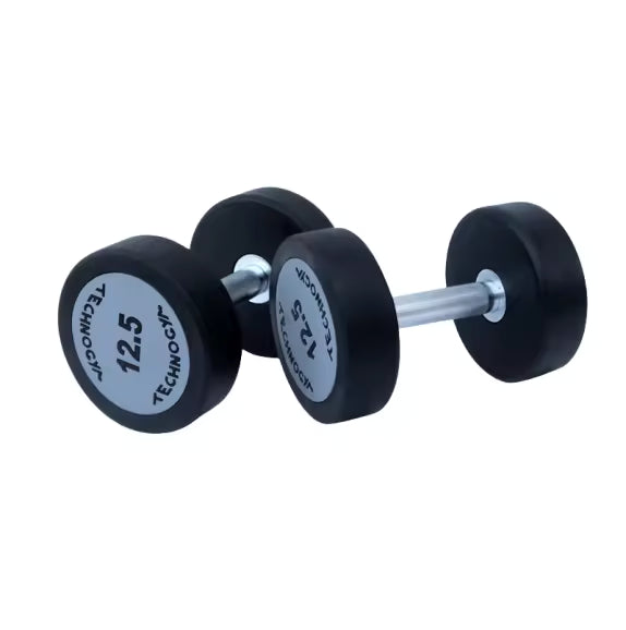 Rubber Dumbbells 12.5 KG (Pair)