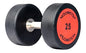 Rubber Dumbbells 25 KG (Pair)