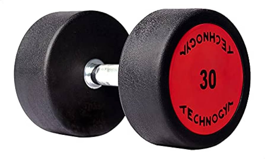 Rubber Dumbbells 30 KG (Pair)