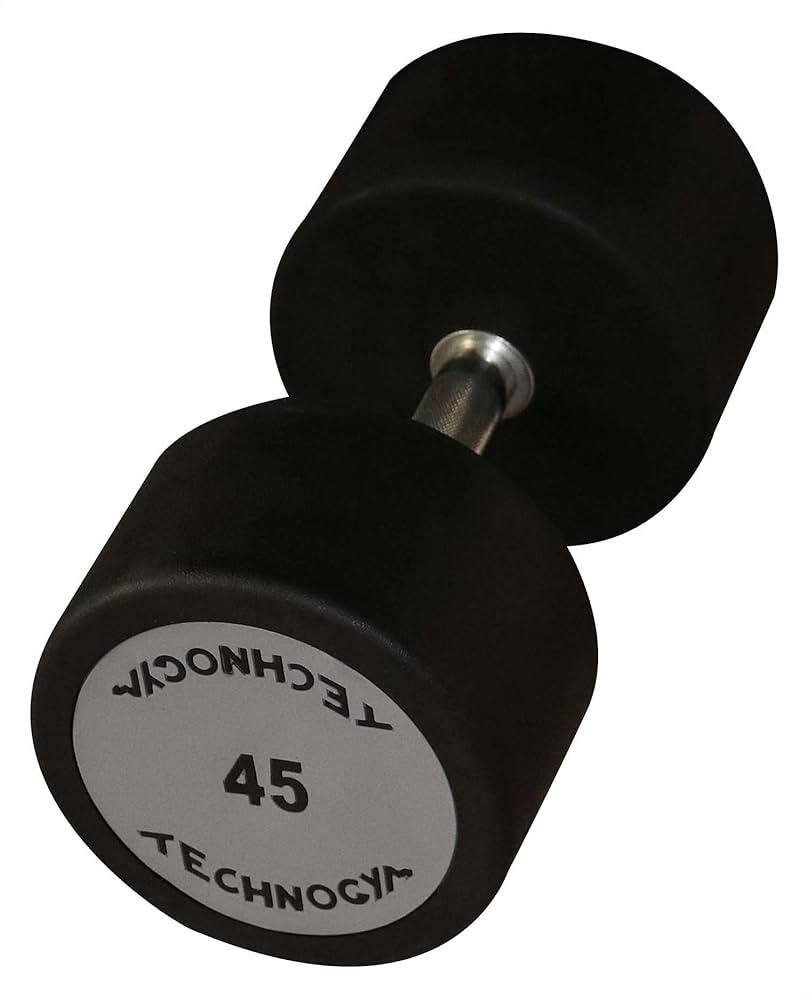 Rubber Dumbbells 45 KG (Pair)